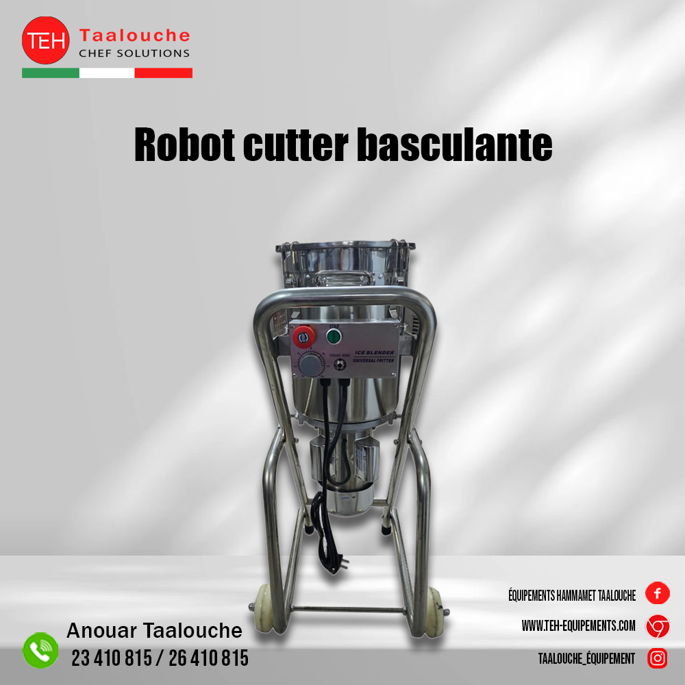Robot cutter basculante